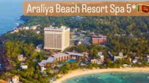 Araliya Beach Resort Spa Unawatuna  семейный отель с  одним  из лучших пляжей для купания #шриланка