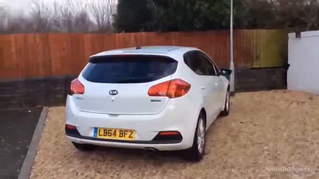 KIA CEED CRDI 3 ECODYNAMICS WHITE 2015