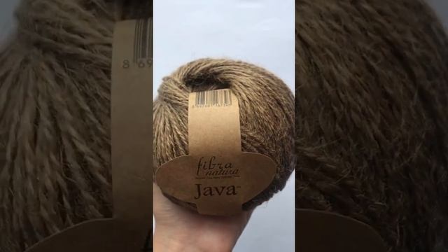 Подробный обзор пряжи FibraNatura Java(100% конопля) №228-02 Коричневый смотреть онлайн
