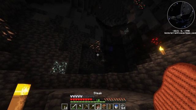 Minecraft Terralith 1.19 | Survival Longplay | Surrounding & Cave Exploration | No Commentary | Ep смотреть онлайн