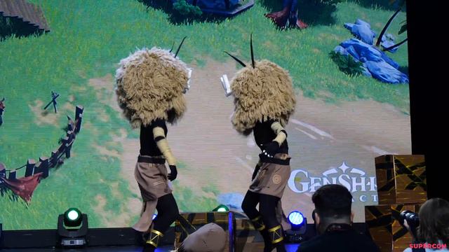 Hilichurls, Hilichurls - Genshin Impact (Парное Cosplay дефиле) - SUPERCON: Halloween 28.10.23