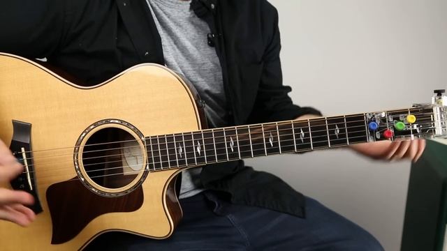 Beginner Guitar Learning Tool The "Chord Buddy" - Beginner Guitar Lessons смотреть онлайн