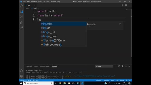 Square spiral using Python смотреть онлайн