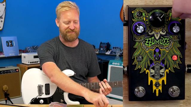 Beetronics ZZOMBEE - An over the top fuzz infected throbbing with sickening filtering & expression. смотреть онлайн