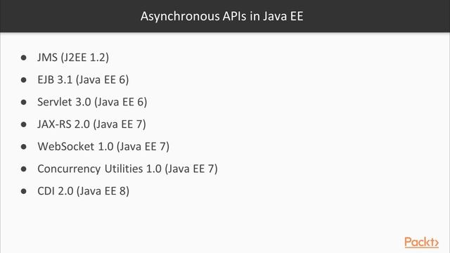 Java EE 8 High Performance: Options for Asynchronous Execution|packtpub.com смотреть онлайн