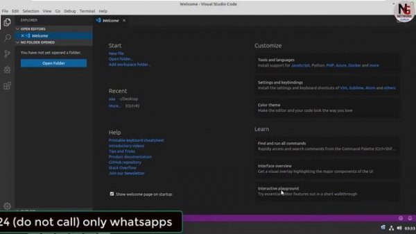 How to install Visual Studio Code on Linux mint 19 || python in visual studio code tutorial