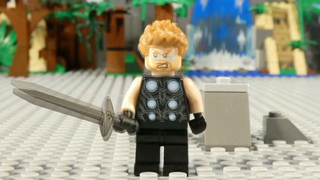 LEGO AVENGERS INFINITY WAR PART 10 - THOR V'S THANOS - MARVEL STOP MOTION смотреть онлайн