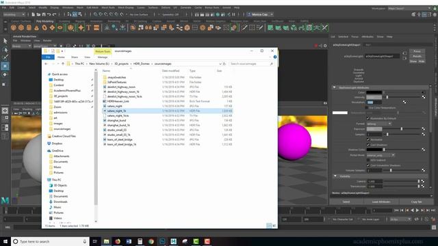 How to Use HDRI Lighting in Maya смотреть онлайн