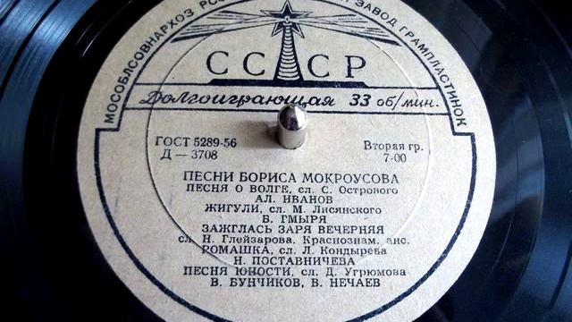 Владимир Бунчиков и Владимир Нечаев - Песня юности (музыка Борис Мокроусов) - 1957 смотреть онлайн