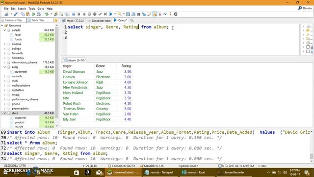 Lesson 4 Retrive data from the table смотреть онлайн