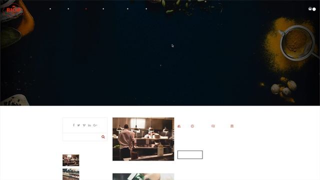 Rica Plus – A Delicious Restaurant, Cafe & Pub WordPress Theme смотреть онлайн