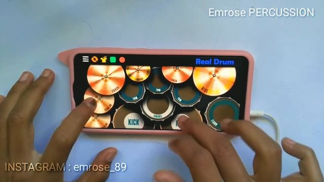 Real Drum Tutorial For Beginner Part 1 | How To Play Real Drum App | Emrose PERCUSSION смотреть онлайн