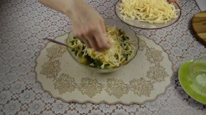 пирожки с картошкой и сыром и зеленью