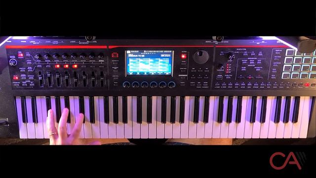 Roland Fantom 0 - Run To Me (Double You) + A Capella - Keyboard Cover смотреть онлайн