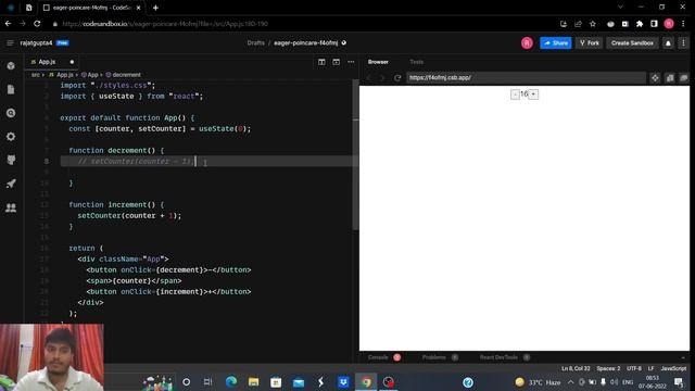 useState hook in React смотреть онлайн