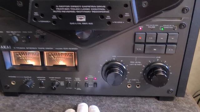 Катушечный магнитофон Akai GX 635 смотреть онлайн