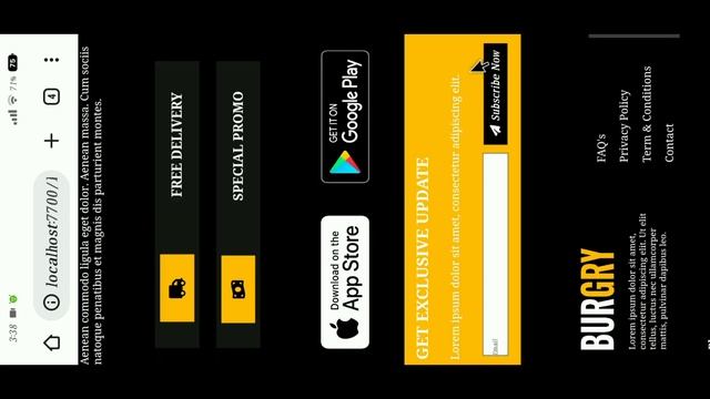 Review Responsive website Only Html Css & Javascript смотреть онлайн