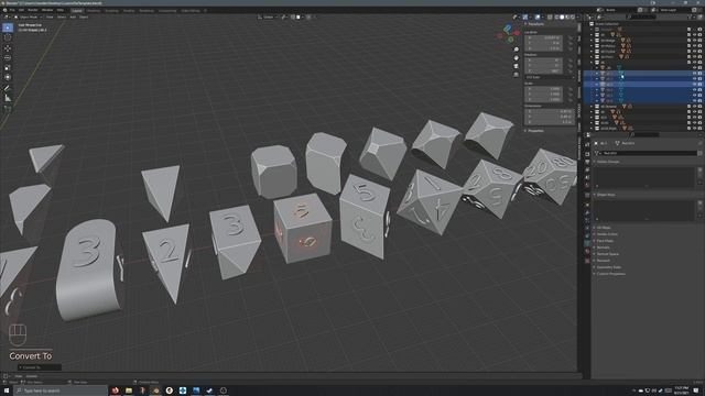 Blender Dice Template Tutorial смотреть онлайн