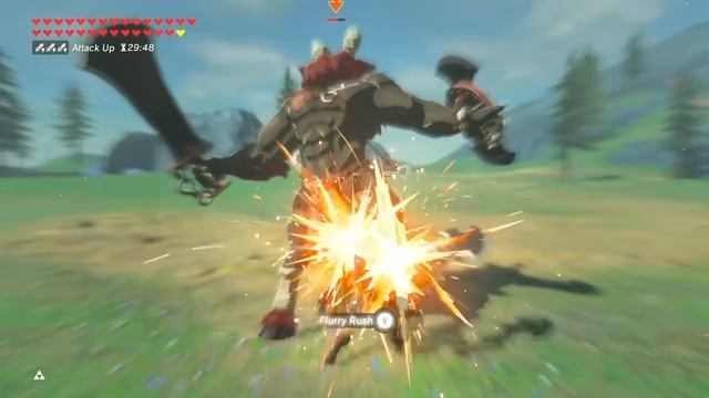 BOTW | red lynel speed kill combo смотреть онлайн