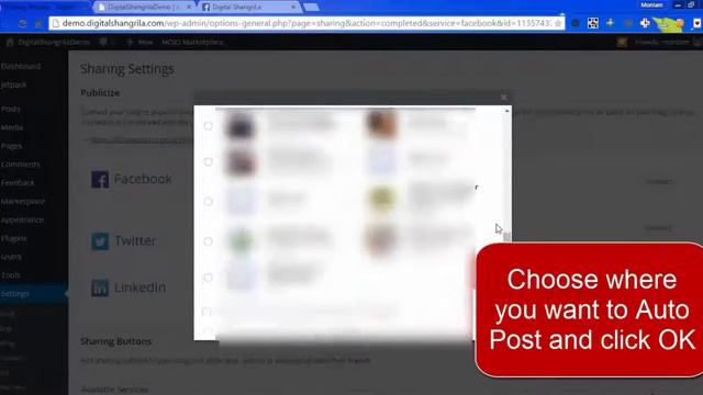 How to Auto Post Wordpress to Facebook & Twitter 2015 смотреть онлайн