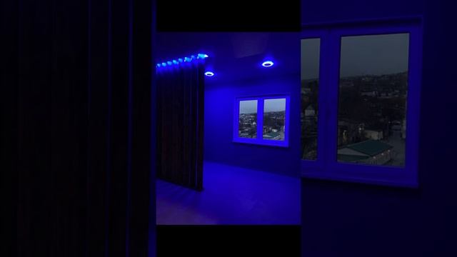 Натяжной потолок с подсветкой смотреть онлайн