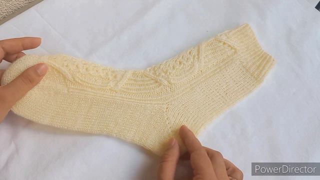 Вязальная игра "загадкові шкарпетки". Японские узоры в носочках. смотреть онлайн