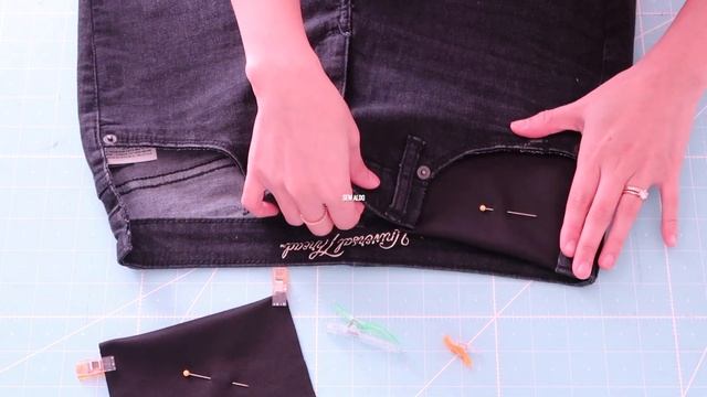 How to Make EASY Maternity Jeans! Sewing Hacks, DIY, Crafts смотреть онлайн