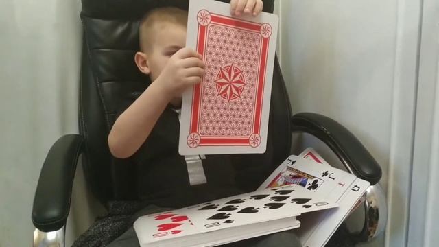 Обзор Гигантские большие карты подарочные игральные Jumbo big Playing Cards Товары для праздника смотреть онлайн