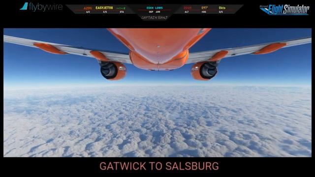 [MSFS 2020] Gatwick to Salsburg смотреть онлайн