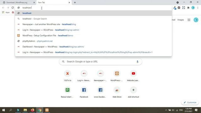 How to setup WordPress on localhost ||How to Install XAMPP and WordPress Locally on Windows PC||202 смотреть онлайн