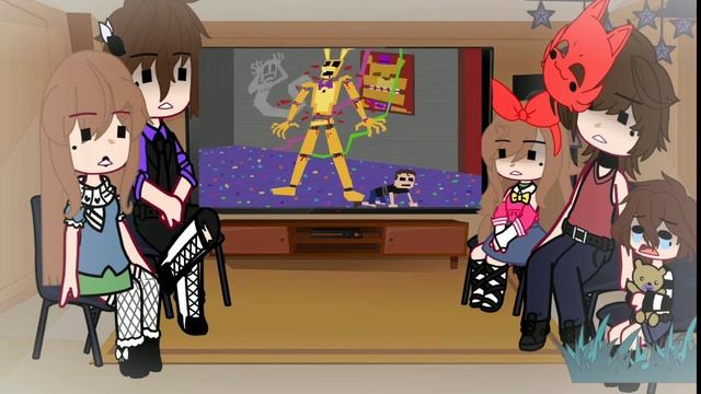 Past Afton's//fnaf// react to an undeniable cannon five nights at Freddy's timeline --Part-1 смотреть онлайн