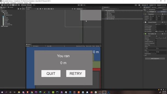 The Bug Fix | MAKING AN INFINITE RUNNER game like CANABALT #7 | UNITY TUTORIAL смотреть онлайн
