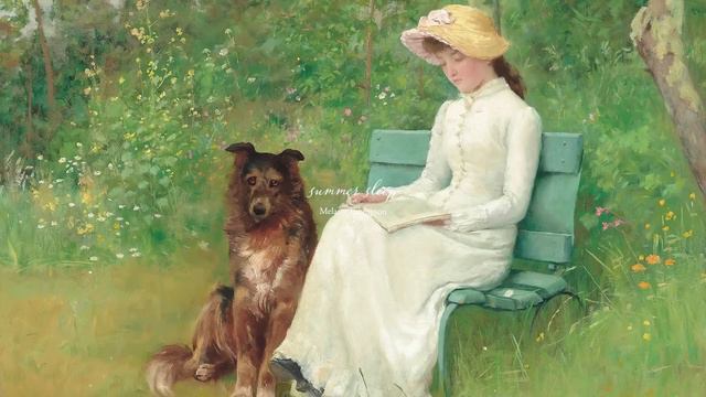 A Quiet Playlist For Reading While Sitting On A Bench In The Garden