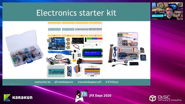 Having Fun with Java and JavaFX on the Raspberry Pi | Frank Delporte @ JFX Days 2020 смотреть онлайн