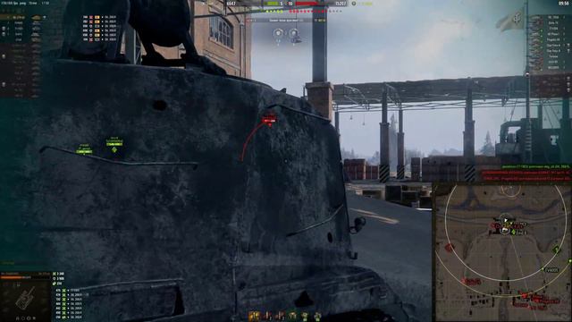 Объект 279, 9100+ урона, Фадин, 1 vs 4 (Студзянки) смотреть онлайн