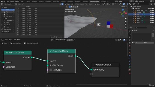 36 - Curve to Mesh Node смотреть онлайн