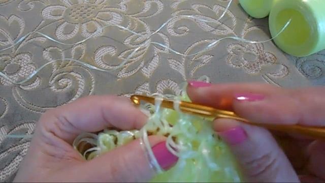 Вытянутые петли / Способ 3 / Вязание крючком смотреть онлайн