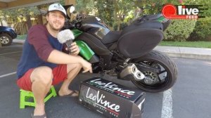 Нужен выхлоп для #Кавасаки #Ниндзя 1000? Обозреваем #LeoVince LV One Evo Carbon