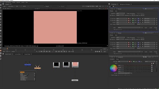Nuke X MERGE and CONSTANT Node Explained In Depth - NUKE Basic Fundamentals - EP 06 [HINDI] смотреть онлайн