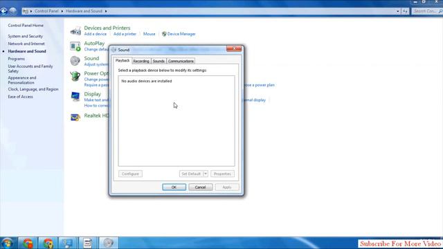 How to Enable Audio Device in Windows 7 смотреть онлайн