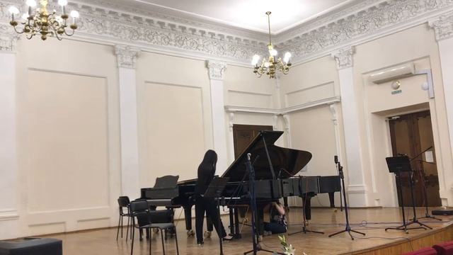 Пьеса для двух композиторов и рояля смотреть онлайн