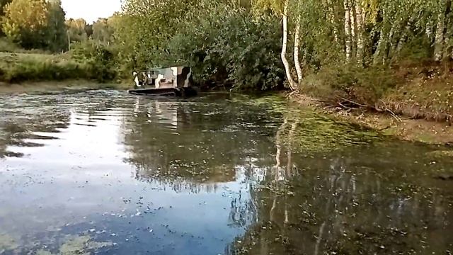 Гусеничный вездеход бродяга. Тест драйв. Часть-2 смотреть онлайн