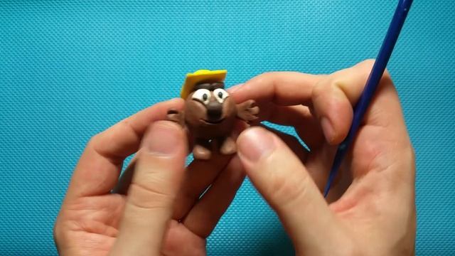 Лепим Копатыча из пластилина смотреть онлайн