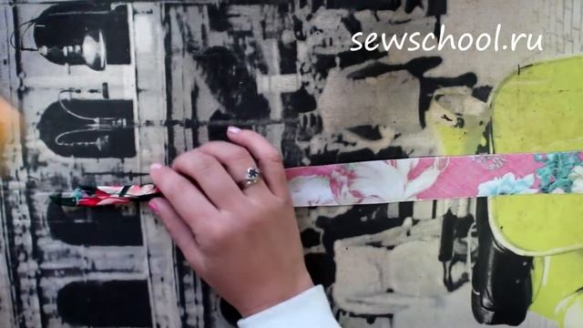 Как сделать косую бейку? смотреть онлайн