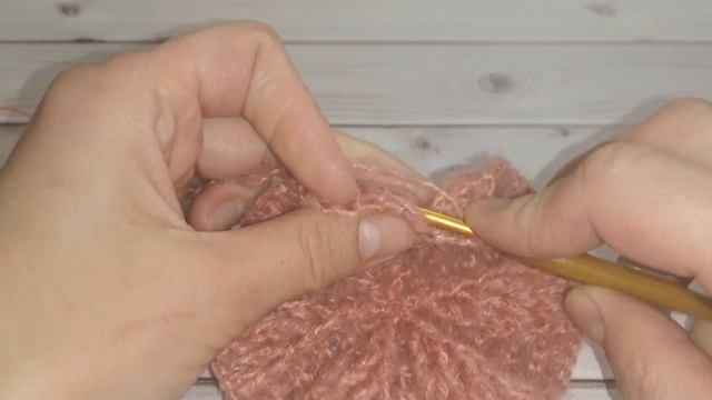 Берет крючком на осень//Как связать берет крючком//Crochet Beret//