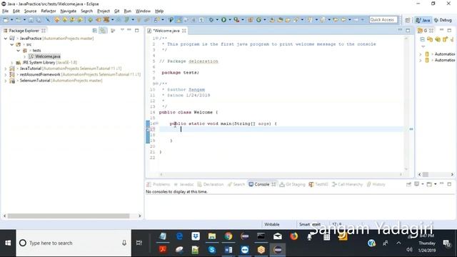 Java Basics || OOP Concepts | Classes | Objects | Functions | Packages смотреть онлайн