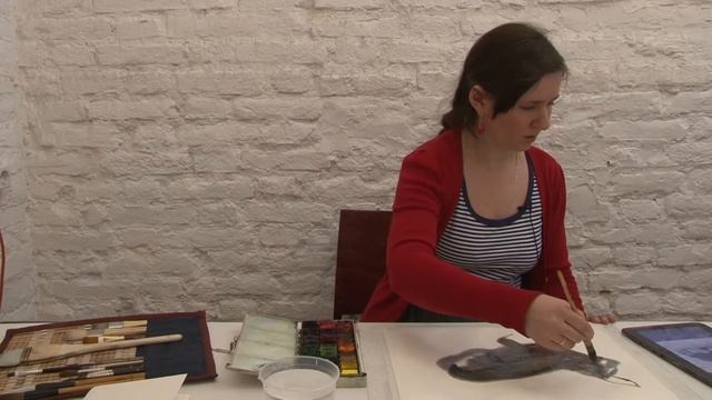 Хотите научиться рисовать зайца акварелью? Смотрите на "Горизонтуме" видеоурок! смотреть онлайн