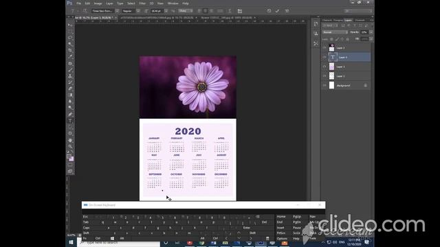 Photoshop CS6 Portable thrue Basic how to make simple way to calendar 2020 смотреть онлайн