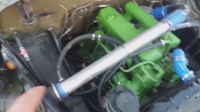 Зіл131 дизель ом366а. Встановленя мотора. Короткий огляд