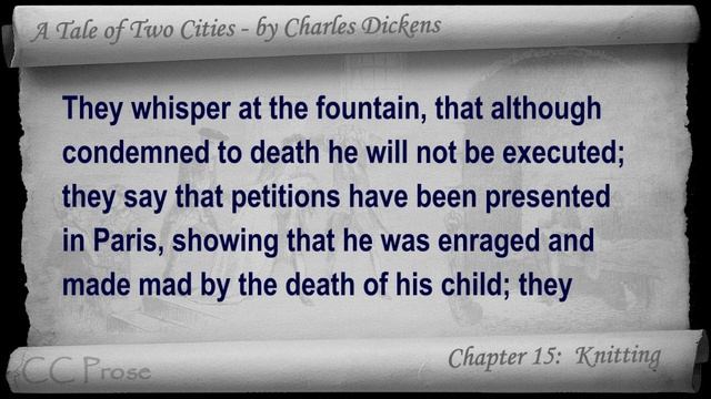 Book 02 - Chapter 15 - A Tale of Two Cities by Charles Dickens - Knitting смотреть онлайн